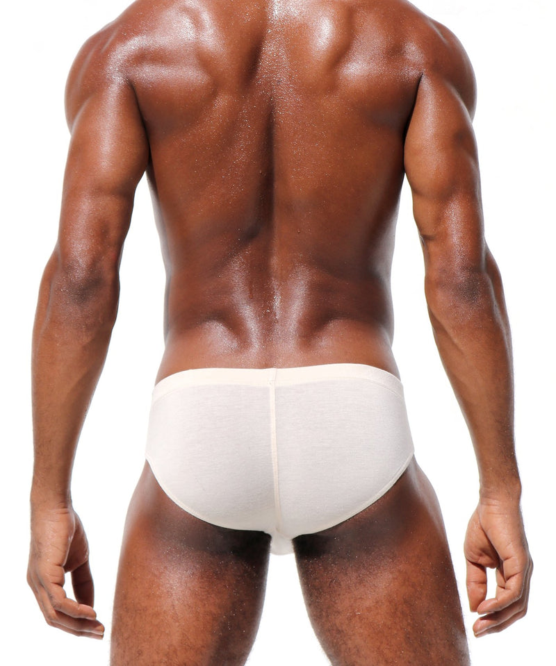 SexyMenUnderwear.com RUFSKIN TRAIL Brief Premium Stretchy Rayon Fabric Natural 3