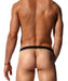 SexyMenUnderwear.com ''RUFSKIN Vital Black'' Sexy Classic Pouch Backless Thongs Matte Fabric 33