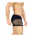 SexyMenUnderwear.com See-Through Swimwear "TOF PARIS" IBIZA Swim-Shorts Guaranteed Effect BLACK T4