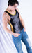 SexyMenUnderwear.com SEXY MEN fashion WETLOOK Body suit sensual singlet Underwear black  SMU101 16a