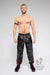 SexyMenUnderwear.com Shiny Nylon Pants MASKULO ''Skulla'' Socker Lightweight Pant PN072-10 RED MA2