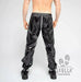 SexyMenUnderwear.com Shiny Nylon Pants MASKULO Skulla Socker Lightweight Thin Pants White PN072-80