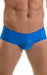SexyMenUnderwear.com Skinz SwimWear Mens Swimsuits Top Quality Micro Swim-Trunk Blue 0003 4