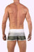 SexyMenUnderwear.com S SMALL Swimwear JJ MALIBU Bondi Swim-Trunk Gray Swim-Short SMALL 2