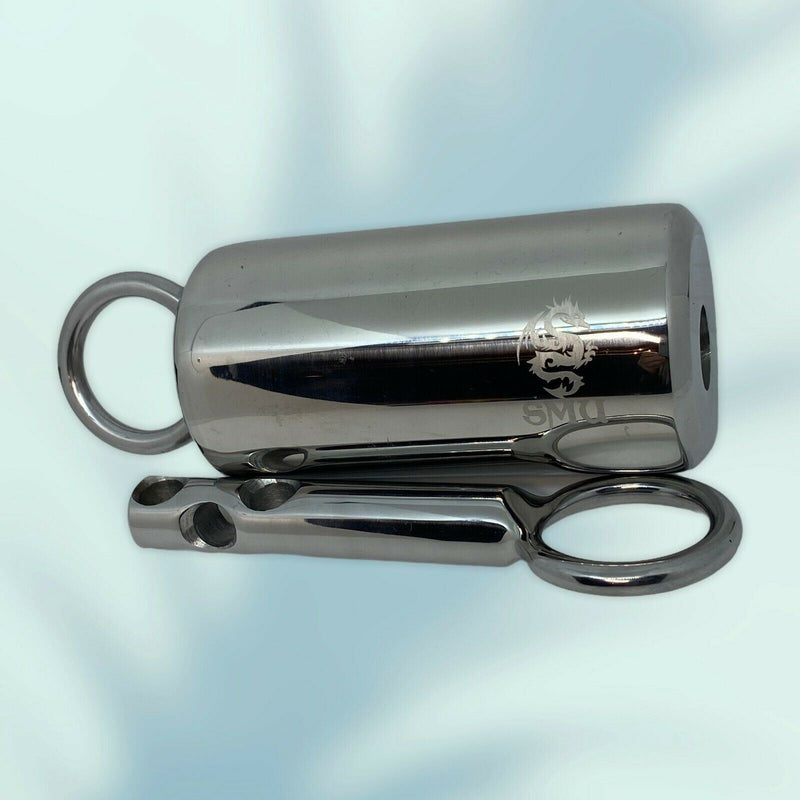 SexyMenUnderwear.com SMU High medical grade polished Stainless steel Ice lock 2 hours  b2