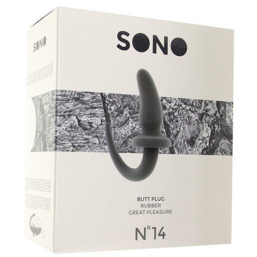 SexyMenUnderwear.com Sono Butt Plug Rubber   Anal Fun Ultime Satisfaction Black 14 3.5 ``