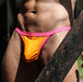 SexyMenUnderwear.com Sukrew Low-Rise Thong Bubble Sexy Rounded Cupping Pouch Orange/Pink 25