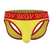 SexyMenUnderwear.com Sukrew V-Brief Meets Jock Chelsea Substantial Pouch Jockstrap Combo 11