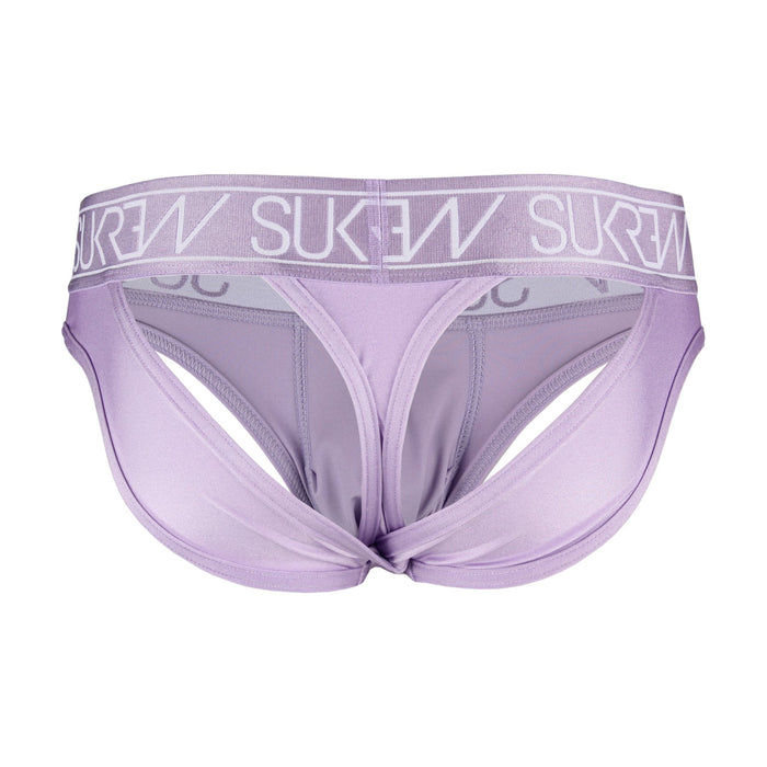 SexyMenUnderwear.com Sukrew V-Thong Hybrid Jock Combo Large Contour Pouch Lilac 27