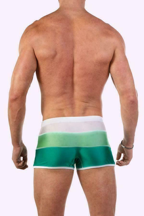 SexyMenUnderwear.com Swimwear JJ MALIBU IBIZA Swim-Trunk Green Swim-Short 2