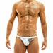 SexyMenUnderwear.com Swimwear Modus Vivendi Military Camouflage Tanga Swim-Brief White AS2011 50