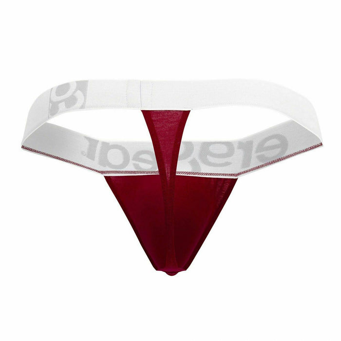 SexyMenUnderwear.com Thong ErgoWear Max Modal Silky Soft Microfiber Thongs Red Garnet 1036 30