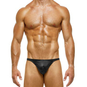 SexyMenUnderwear.com Thongs Modus Vivendi Leather-Look Fabric Thong-Mania Black 20516 57