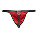 SexyMenUnderwear.com Thongs Modus Vivendi Leather-Look Fabric Thong-Mania Black 20516 57