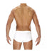 SexyMenUnderwear.com "TOF PARIS ALPHA" Soft Cotton Stretch Boxer Jersey Classic White 17