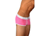 SexyMenUnderwear.com TOF PARIS Boxer ALPHA Cotton Bi-Stretch Jersey Pink 17