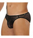 SexyMenUnderwear.com TOF PARIS Brief BULGE LACE MINI BRIEFS Floral Lingerie For Men Black 13