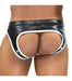 SexyMenUnderwear.com TOF PARIS Brief PILOT Empty Bottom Boxer Briefs BottomLess Mesh Easy Access 6