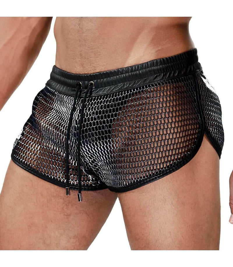 SexyMenUnderwear.com TOF PARIS Fashion Shorts Roman Gladiator-Look Lightweight Elegant Short T4