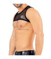 SexyMenUnderwear.com TOF PARIS Harness Spartacus Harnais Classic And Elegant Garment Black 24