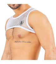 SexyMenUnderwear.com TOF PARIS Harness Spartacus Harnais Classic And Elegant Garment White 24