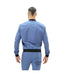SexyMenUnderwear.com TOF PARIS Jacket Fashion Vest Elegant Urban Look Viscose Cotton Blend Blue T1