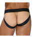 SexyMenUnderwear.com TOF PARIS Jock Bulge MESH Jockstraps Lined Enhancing Pouch Black 13