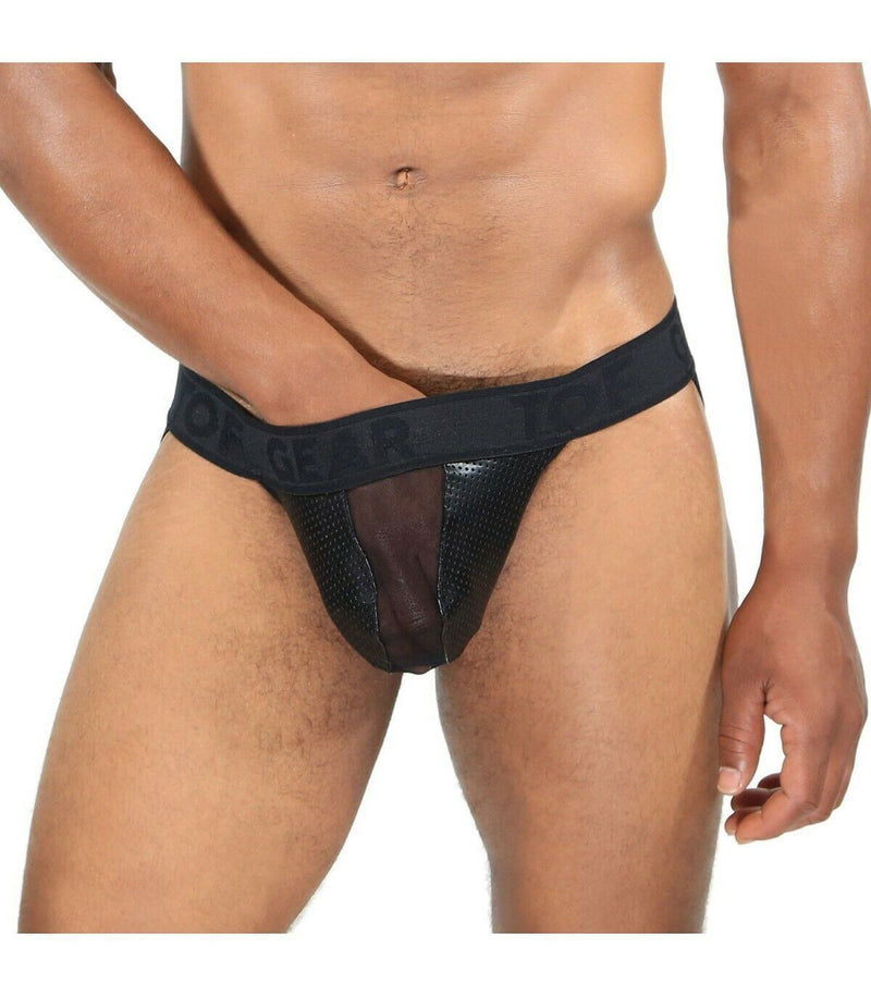 SexyMenUnderwear.com TOF PARIS Jock PILOT Herren JockStraps Ultra Sexy Microfiber Lined Sheer Pouch 6