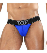 SexyMenUnderwear.com TOF PARIS Jockstrap CARTER Super Sexy Soft Jocks Micro Modal Blue/Black 9