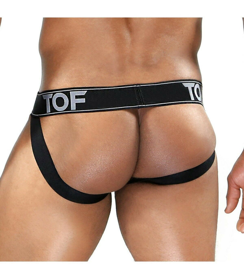 SexyMenUnderwear.com TOF PARIS Jockstrap CARTER Super Sexy Soft Jocks Micro Modal Blue/Black 9