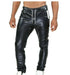 SexyMenUnderwear.com TOF PARIS Pants Pilot Pantalon Fetish Perforated Leather Look Sports Trousers T2