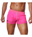SexyMenUnderwear.com TOF PARIS Shorts Happy Sheer Sexy Fluorescent Short Neon Pink 52