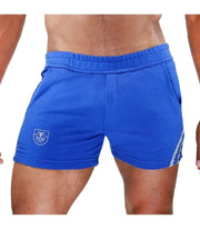 SexyMenUnderwear.com TOF PARIS Shorts Tight-Fit Mid-Lenght Sport Short Royal-Grey 42