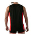 SexyMenUnderwear.com TOF PARIS Tanktop Gym Total Protection Tank Top Black & Red T8