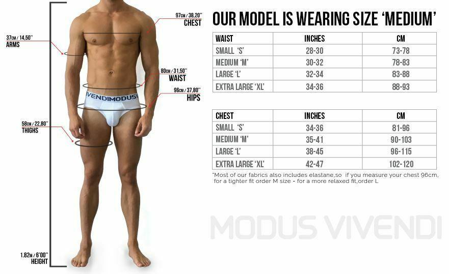 SexyMenUnderwear.com Velvet-Look Swimwear MODUS VIVENDI Swim Brief Drawstring Black S1714 55