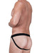 SexyMenUnderwear.com WildManT Jock Raw Sport Stripe Jockstrap with Duraband Waistband RED WT-JS5 5