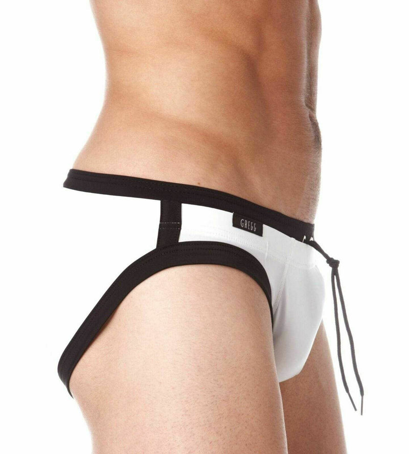 SexyMenUnderwear.com XS Greeg Homme Swim-Brief BoyToy Swimwear WHITE 100425 214