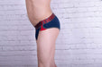 SexyMenUnderwear.com XtreMen Boxer Brief Sports Underwear Stretch Cotton Slip Blue 41309 3
