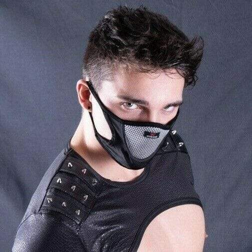 SMU Protection du visage Anti-poussière avec style gris