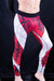 SexyMenUnderWear Mens Leggings Tight-Fit Sporty Leggings Fashion Look Meggings RED