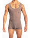 Singlet L'Homme Invisible ALIZE Ultra Bodysuit Knitted Veil Jersay Grey HW161 9