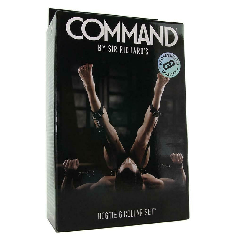 Sir Richards Command unisex Hogtie and Collar Set 2
