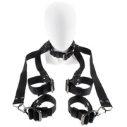 Sir Richards Command unisex Hogtie and Collar Set 2