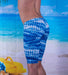Skinz Mens SwimWear Maillot Homme Long Swimsuit  Blue Beach Wear SMALL 4 - SexyMenUnderwear.com