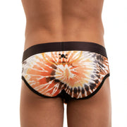 SKULL & BONES Bear Pride Tie Dye Brief Wild Rainbow Stretchy Briefs 21