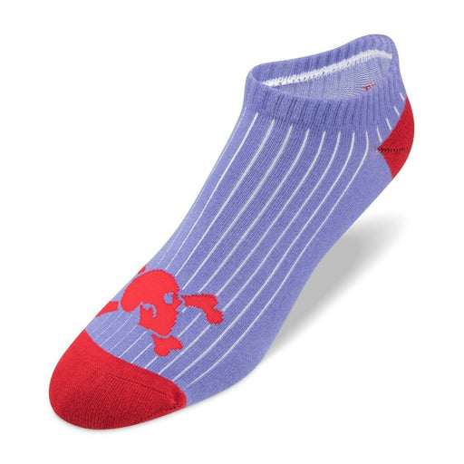 SKULL & BONES Sock No Show Small Lenght Purple Pride Socks