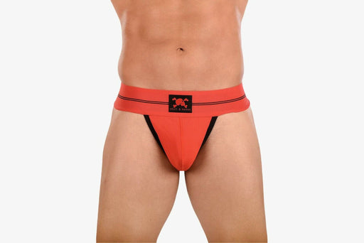 SKULL & BONES Thong RIB Performance Thongs Double Layer Contour Pouch Red 16