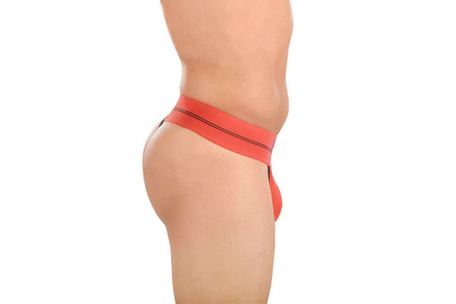 SKULL & BONES Thong RIB Performance Thongs Double Layer Contour Pouch Red 16