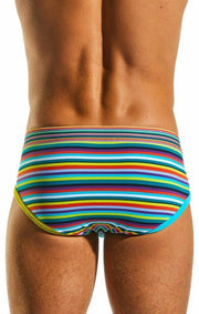 SMALL Brief CockSox Enhancer Sport Briefs Pouch Velocity Stripe CX76N 17