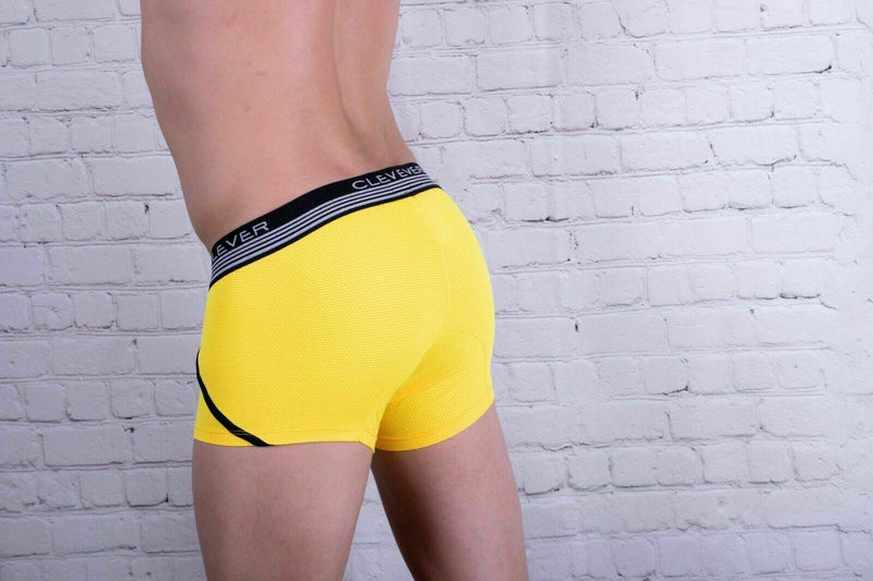 SMALL Clever Boxer Lovely Dessous Masculin Yellow 2398 12